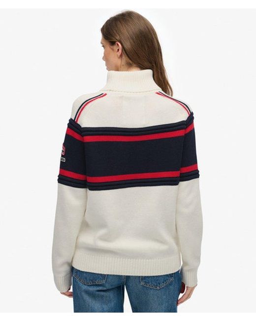 Superdry Apres Ski Coltrui in het Blue