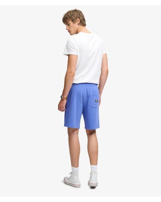 Superdry Blue & Co Essential Logo Jersey Shorts for men