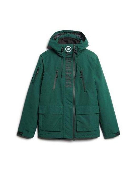 Superdry Green Ultimate Sd Windcheater Jacket Bottle for men
