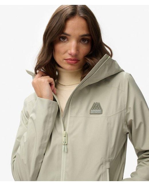 Superdry Gray Waterproof Jacket