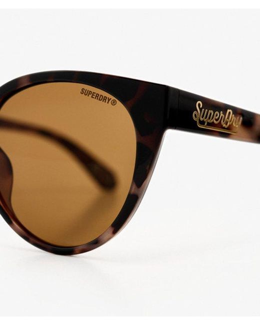 Femme Lunettes De Soleil Ail-De-Chat Taille: 1Taille Superdry en coloris Brown