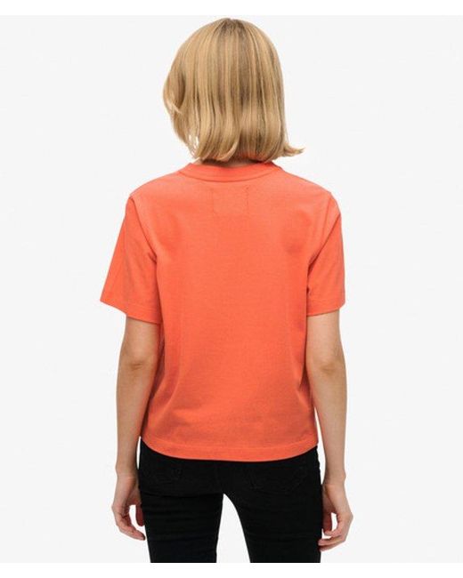Superdry Red & Co Outdoor Location Box Loose T-shirt