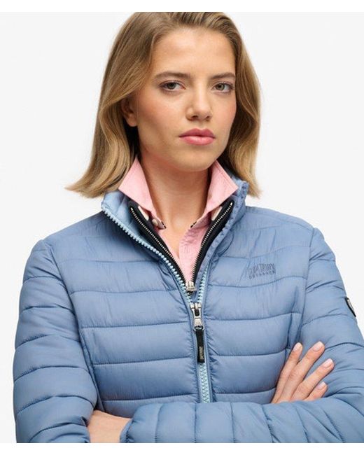Superdry Blue Fuji Lite Padded Jacket