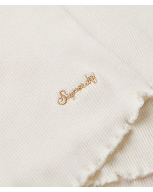 Superdry White & Co Athletic Essentials Square Neck Top