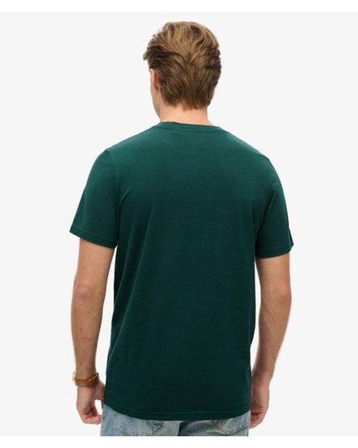 Superdry Green & Co Duo Vintage Logo T-shirt for men