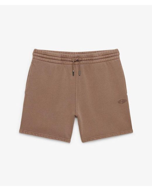 Superdry Brown & Co Micro Logo Shorts for men