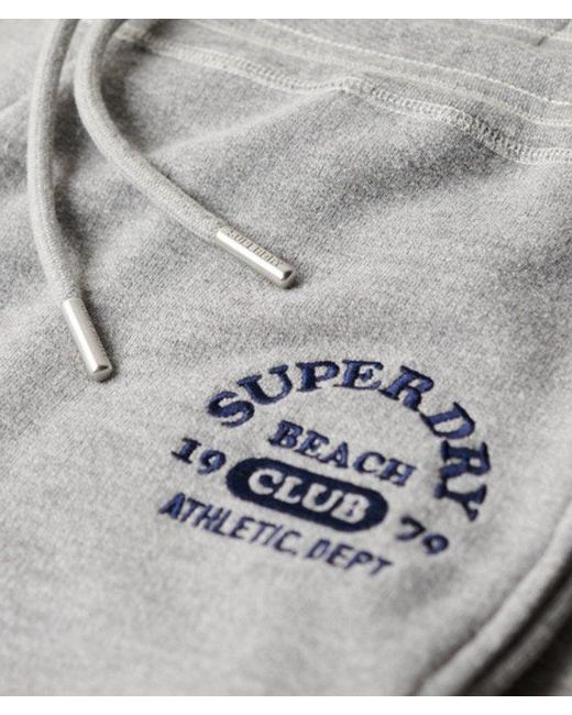 Superdry Gray & Co Ladies Slim Fit Embroidered Logo Athletic Essentials Low Rise Flare joggers