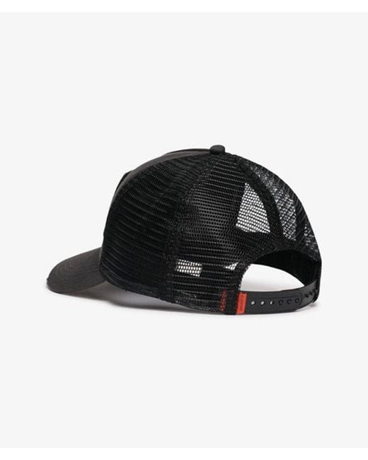Femme Casquette Camionneur En Velours Dirt Road Taille: 1Taille Superdry en coloris Black
