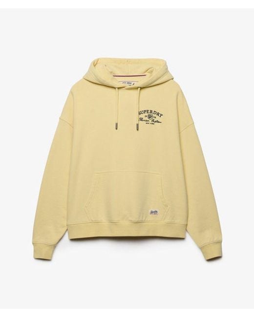 Superdry Natural Luxe Casual Embroidered Relaxed Hoodie