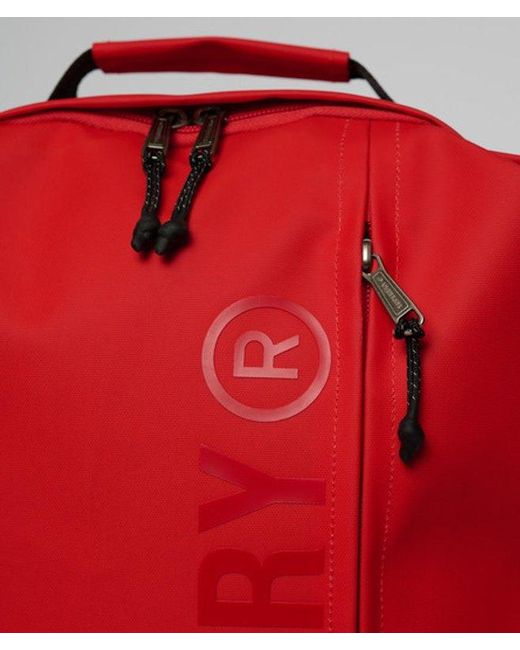 Superdry Red & Co 35 Litre Tarp Backpack
