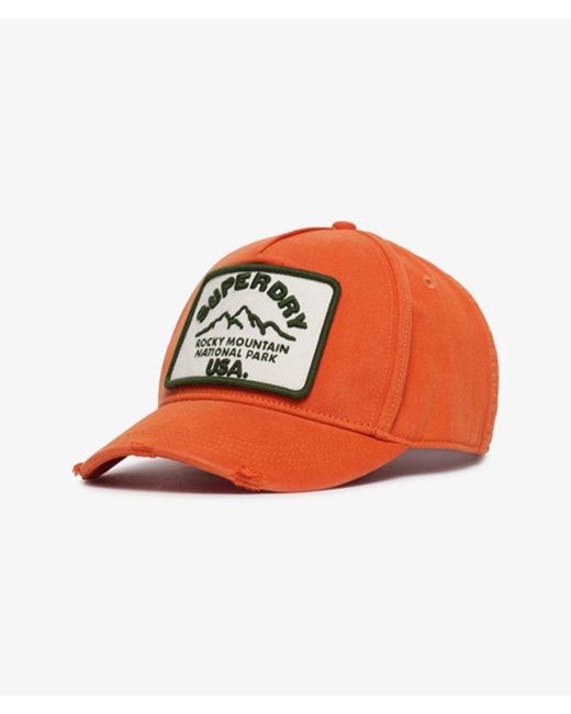 Femme Casquette Camionneur À Logo Graphique Taille: 1Taille Superdry en coloris Orange