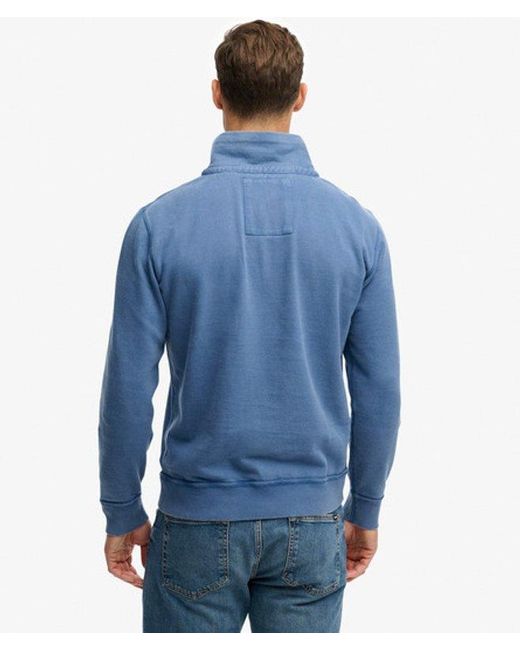 Homme Sweat À Col Zippé Athletic Sd Co Taille Superdry pour homme en coloris Blue