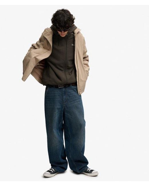 Superdry Natural Bench X & Co Bench Hooded Ripstop Jacket for men