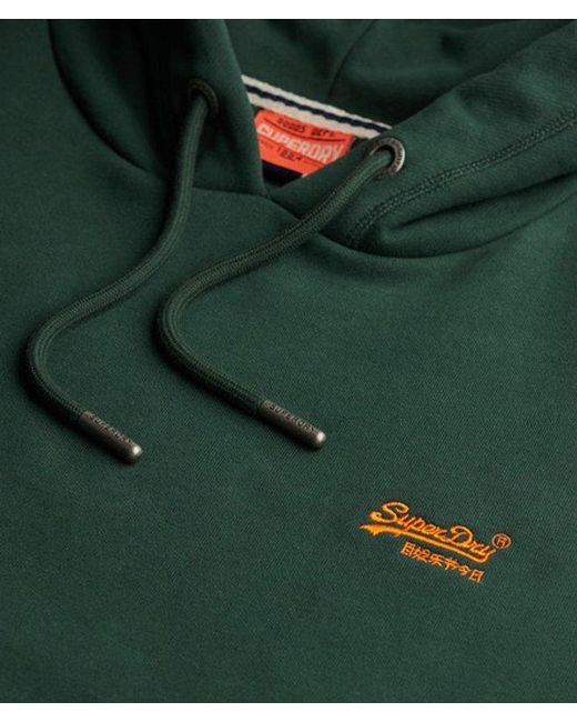 Superdry Green & Co Essential Logo Hoodie for men