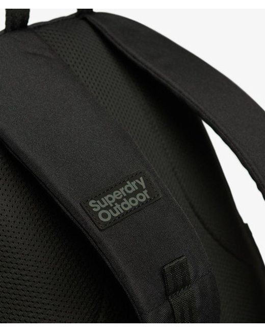 Superdry Black & Co Classic Patch Montana Backpack