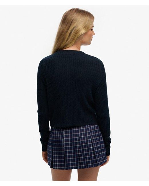 Superdry Blue & Co Lightweight Essential Cardigan