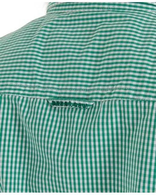 Superdry Green Premium Dress Shirt Tudor Jade Gingham