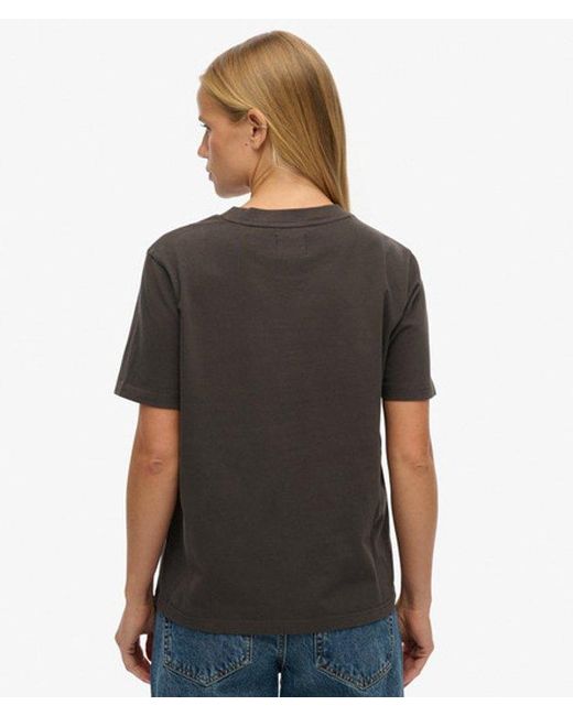 Superdry Black & Co Floral T-shirt