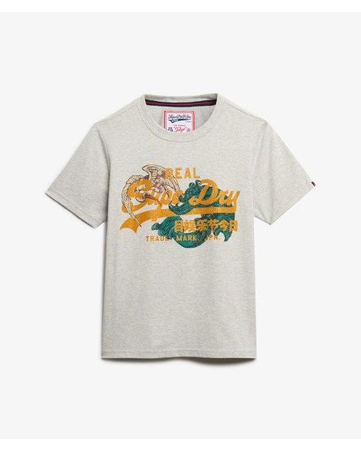 Superdry Green & Co Tokyo Vintage Logo Relaxed T-shirt