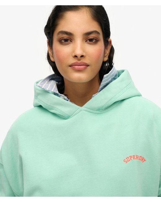 Superdry Green Essential Logo Hoodie