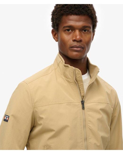 Superdry Natural Nylon Harrington Jacket for men