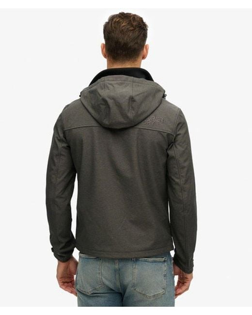 Superdry Gray & Co Marl Ripstop Trekker Jacket for men