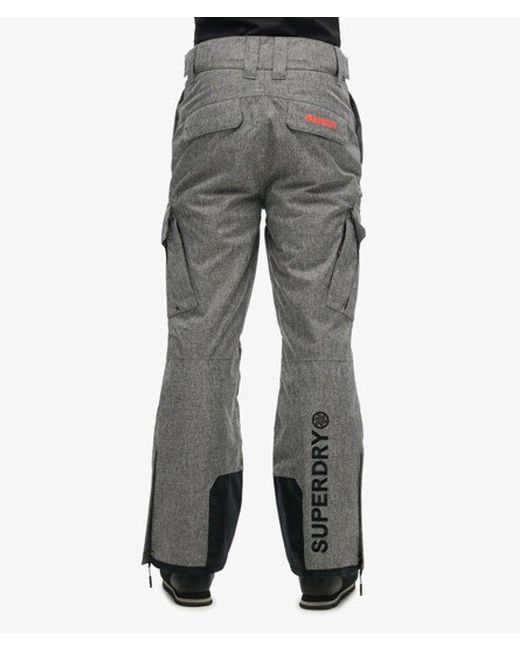 Superdry Black & Co Ski Peak Rescue Trousers for men