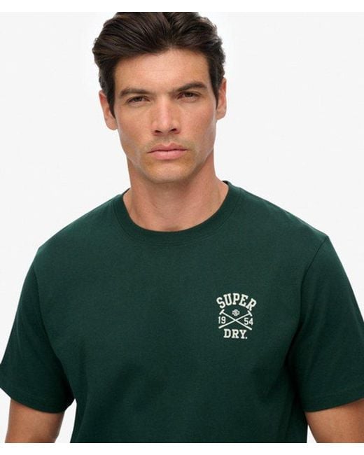 Superdry Green & Co Athletic Club T-shirt for men