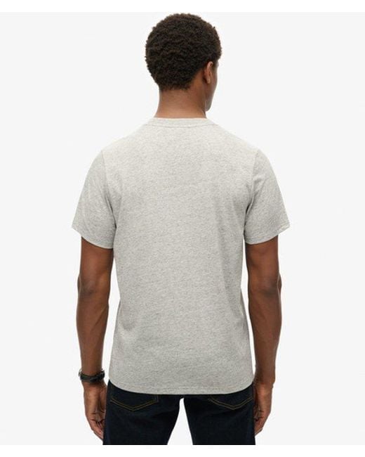 Superdry Gray & Co Machined Goods Workwear T-shirt for men