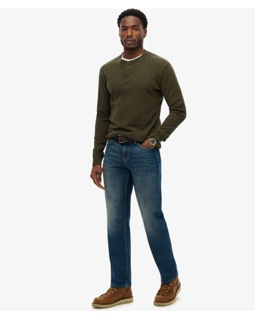 Superdry Green The Merchant Store - Straight Jeans for men