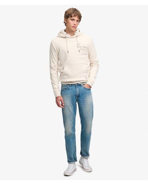 Superdry White & Co 1954 Company Relaxed Hoodie for men