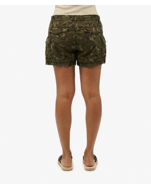 Superdry Cargoshort in het Natural