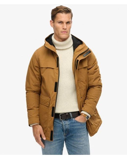 Superdry Natural & Co Classic Surplus Hooded Parka for men