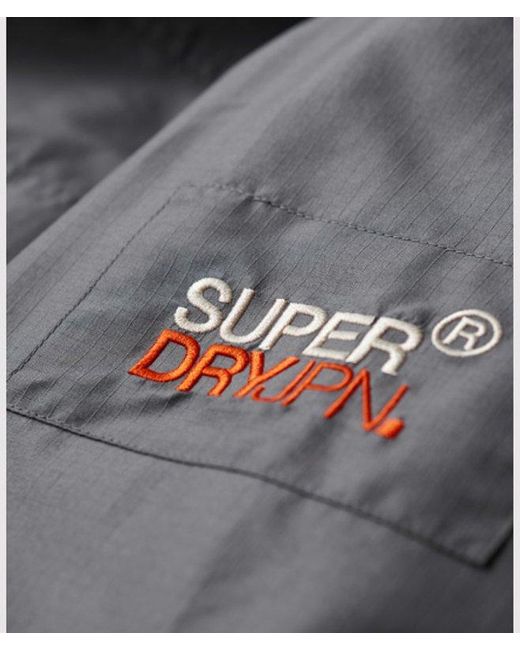 Superdry Gray & Co Classic Embroidered Mountain Sd Windcheater Jacket for men