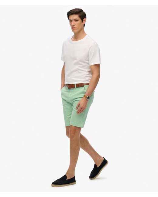 Superdry Green & Co Vintage International Chino Shorts for men