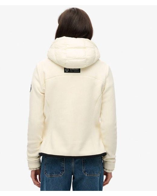 Superdry Natural & Co Hooded Storm Fleece Jacket