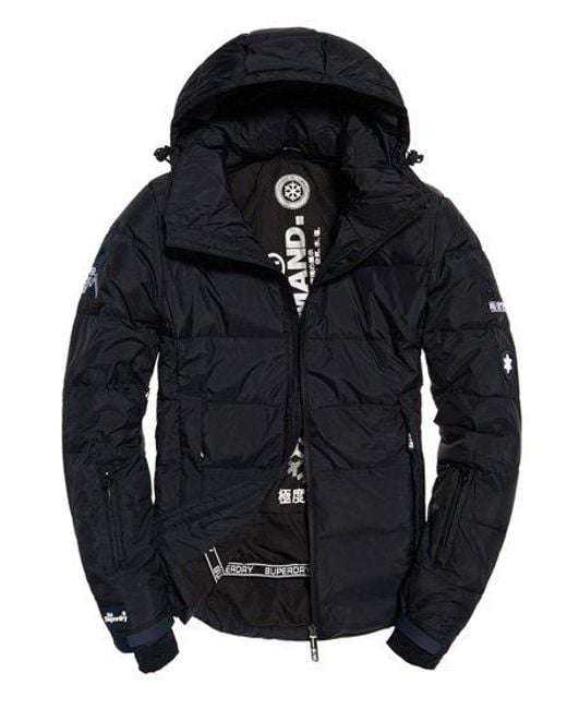 superdry ski command utility down jacket