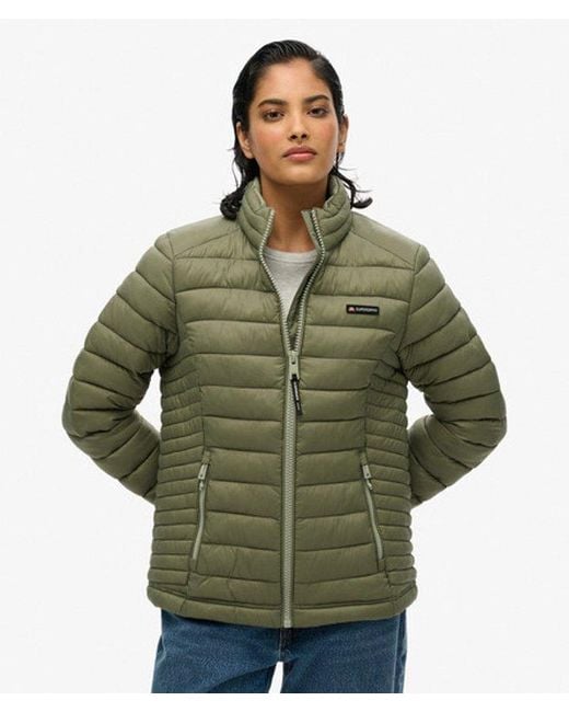 Superdry Green Fuji Lite Padded Jacket