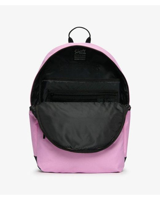 Superdry Heritage Montana Rugzak in het Pink