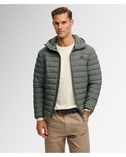 Superdry Gray & Co Hooded Fuji Lite Jacket for men