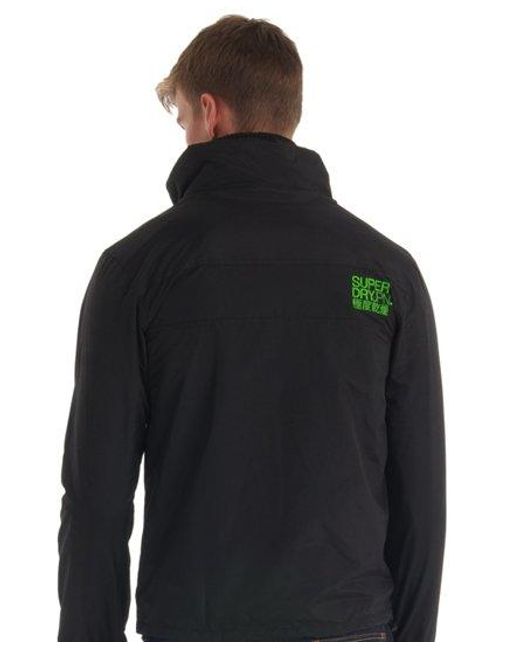 Superdry Green Technical Windcheater /Lime for men