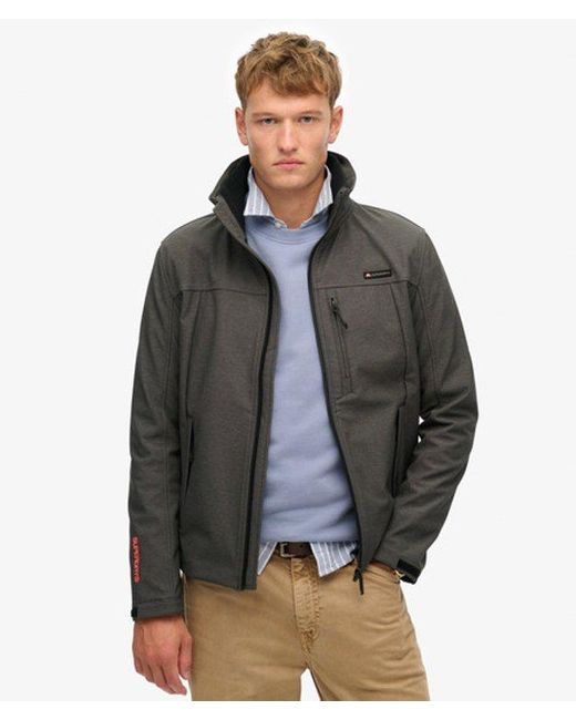 Superdry Gray & Co Marl Ripstop Trekker Jacket for men