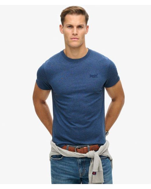 Superdry Blue & Co Essential Logo T-shirt for men
