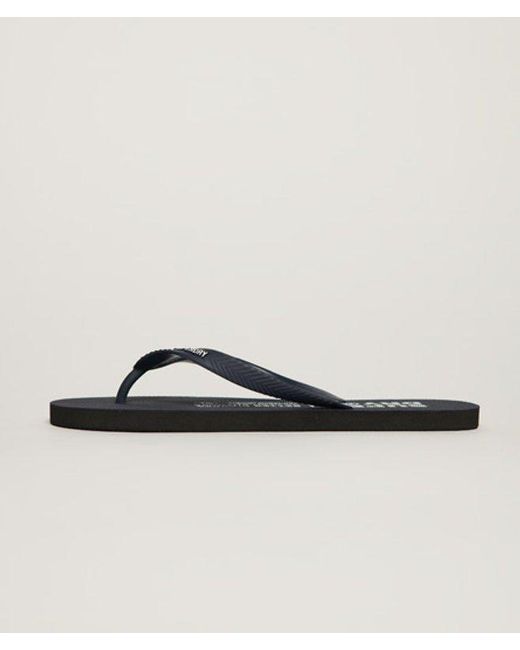 Superdry Black & Co Studios Flip Flops for men
