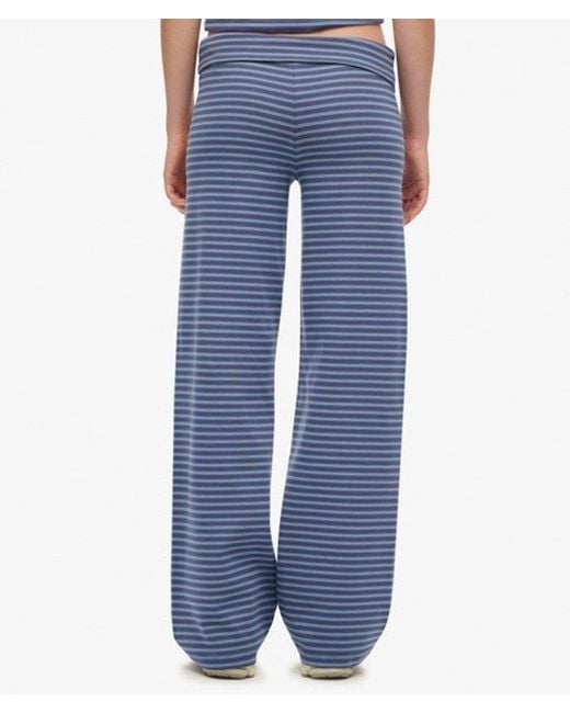 Superdry Athletic Essentials Omslag joggingbroek in het Blue