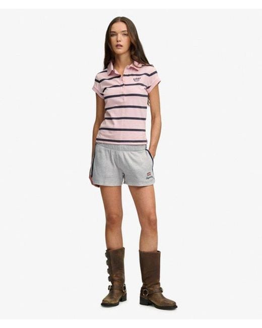 Superdry White & Co Athletic Essentials Waffle Retro Shorts