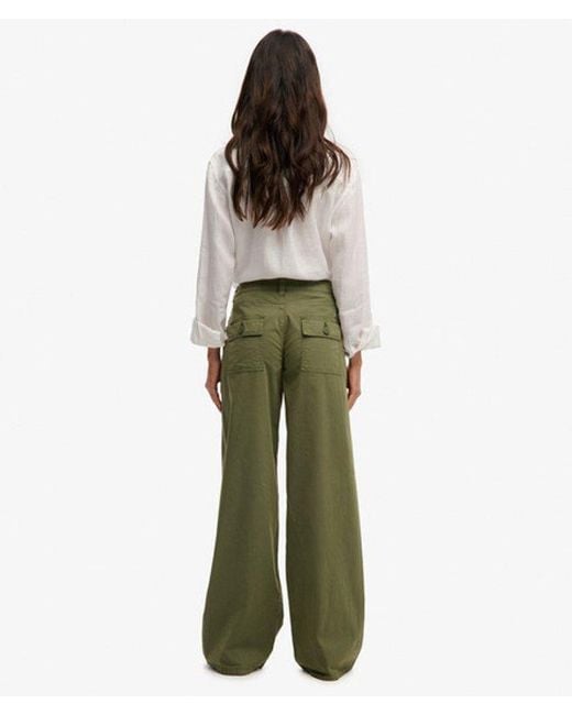 Superdry Green & Co baggy Cargo Pants