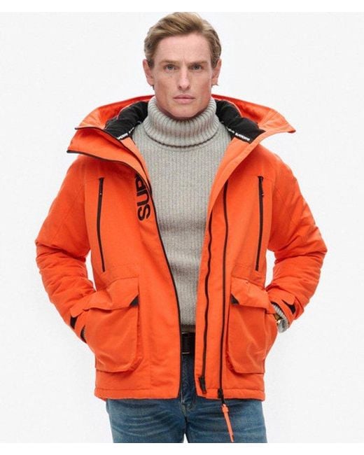 Superdry Orange & Co Hooded Ultimate Embroidered Sd Windbreaker Jacket for men