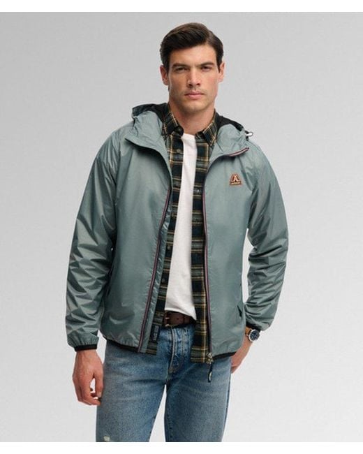 Superdry Blue & Co Essential Windbreaker Jacket for men