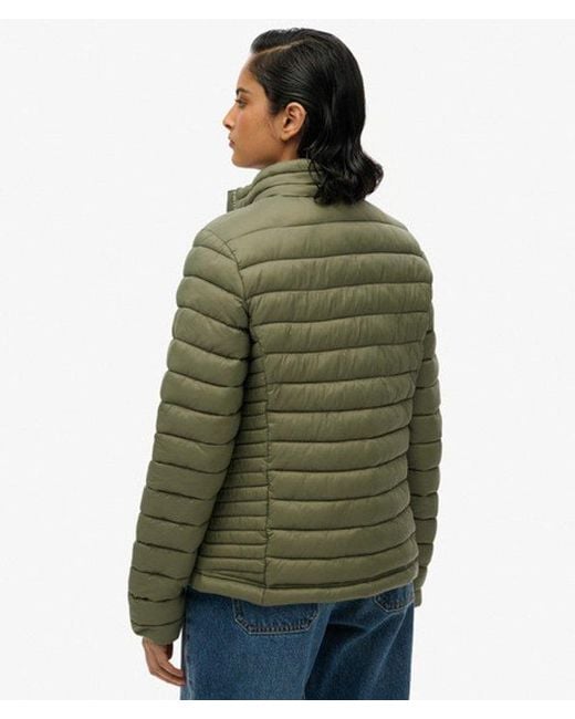 Superdry Green Fuji Lite Padded Jacket